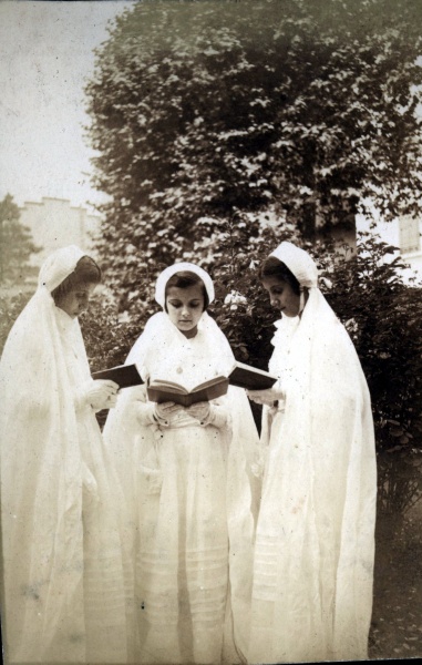 Marguerite (Kiki), Jacqueline (Coco) et Josette (Jotte) Allgre