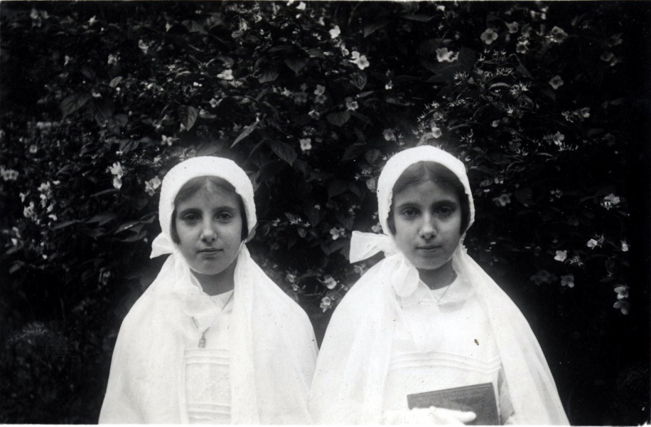 Les jumelles Marguerite et Josette Allgre
