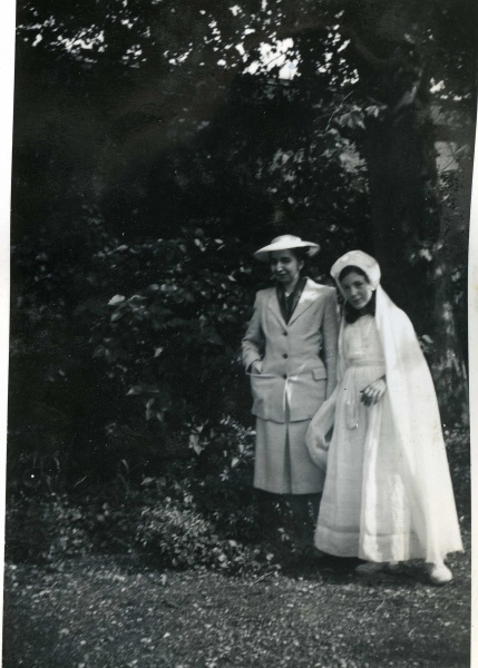 Monplaisir, 1947 : Franoise et Jacqueline